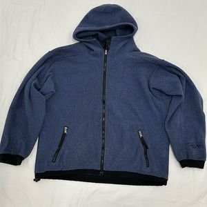Vintage Mountain Hardwear Women’s Hooded Jacket Polartec Full Zip USA
